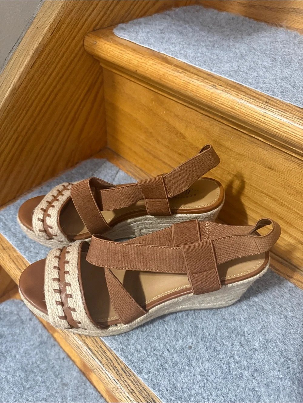 G.H Bass & Co Espadrille Wedge Sandals - Slip-On Slingback